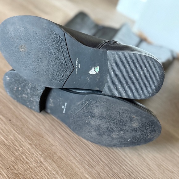 Matisse Black Leather Upper Riding Boots - Picture 9 of 12